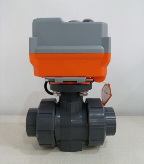 PVC-U 電動(dòng)球閥 電動(dòng)塑料球閥