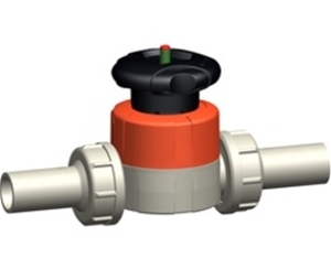 氣動隔膜閥，+GF+標準型 514型隔膜閥 帶SDR11對焊端